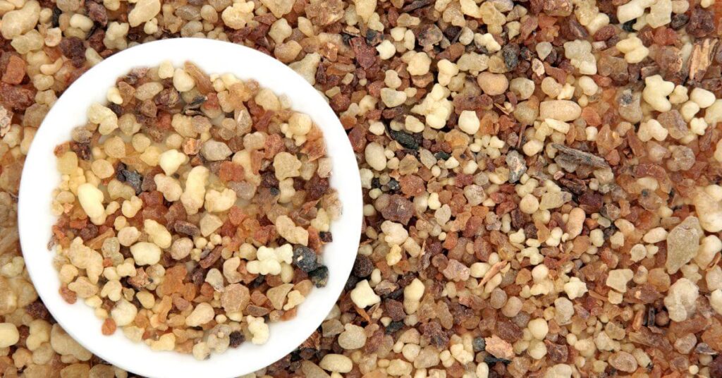 Small Tears types of frankincense 