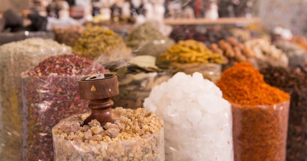 Frankincense in arabic market
